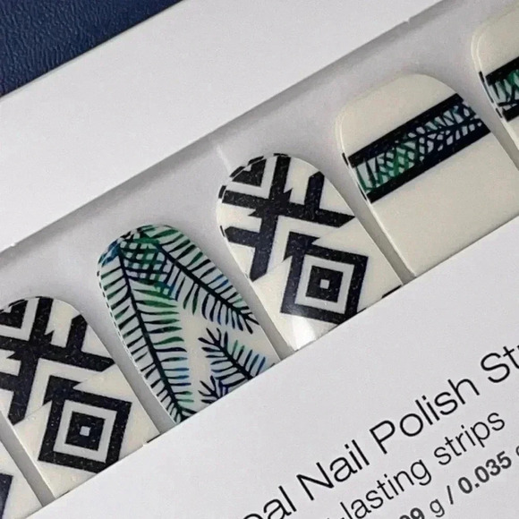 Color Street Costa Rica Escape Press On Nails Real Polish New Unopened - Picture 1 of 5